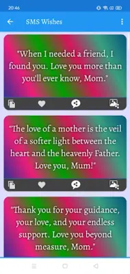 Love You Mum Greeting Quotes android App screenshot 4