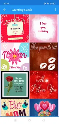 Love You Mum Greeting Quotes android App screenshot 5